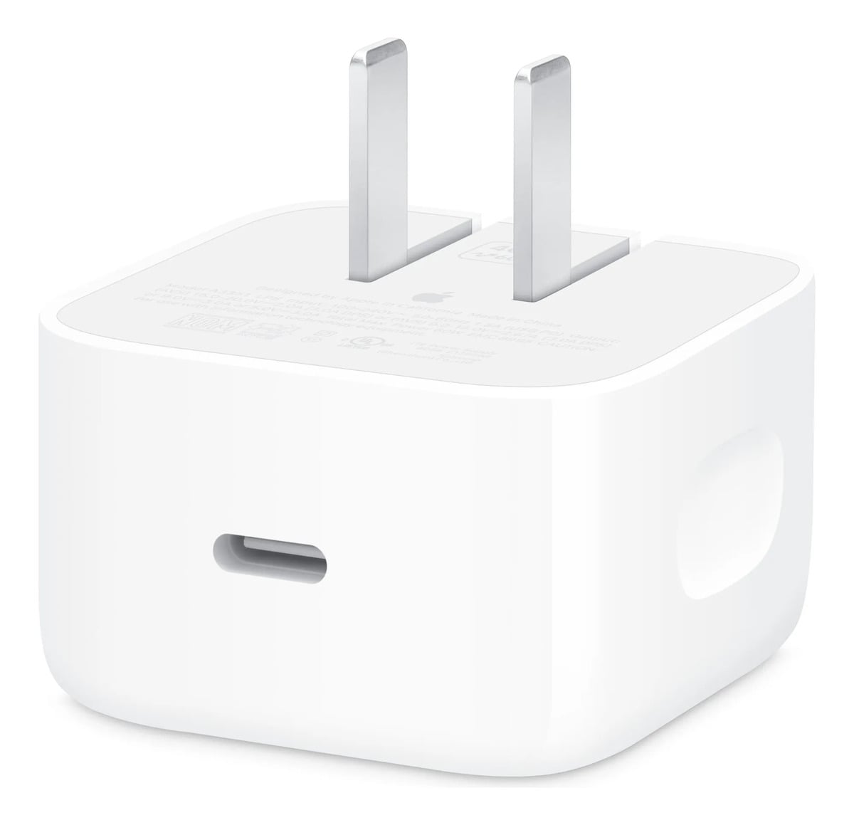 CARGADOR DE PARED APPLE 40W USB-C (60W) PARA IPHONE 17 PRO MAX 6.9 | IPHONE 17 PRO 6.3 | IPHONE 17 NORMAL 6.3 | IPHONE AIR 6.5 - 1
