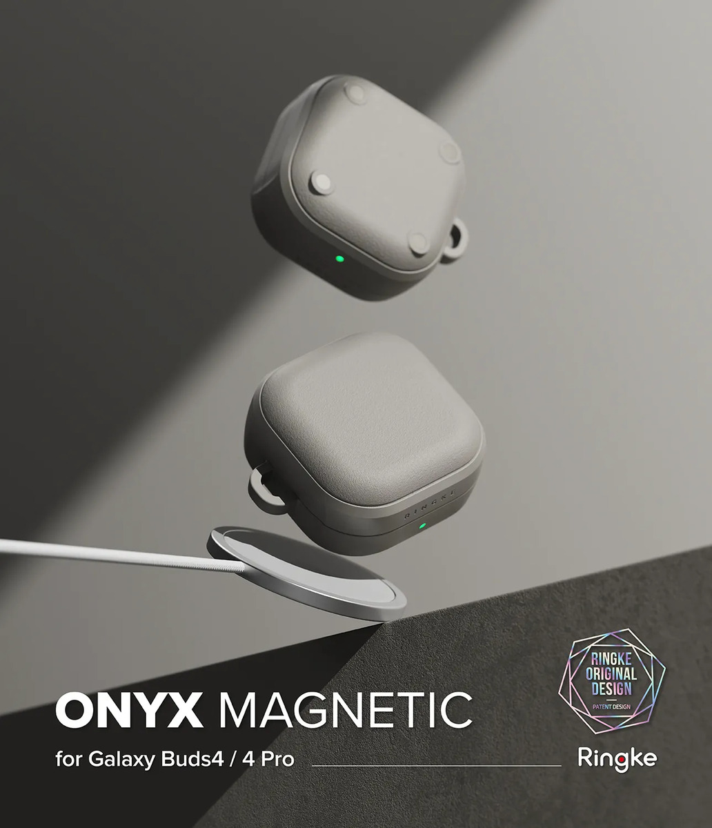 CASE RINGKE ONYX (MAG) PARA GALAXY BUDS4 / BUDS4 PRO W. GRAY - 6