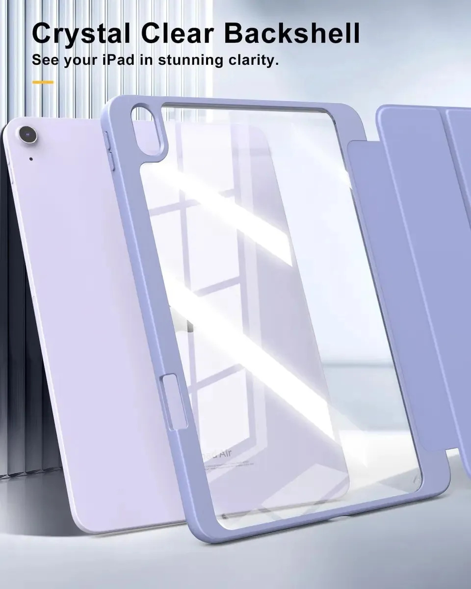 FUNDA CASE PARA IPAD AIR 11 M4 CHIP (2026) A3459 A3460 A3463 LAVANDA - 3