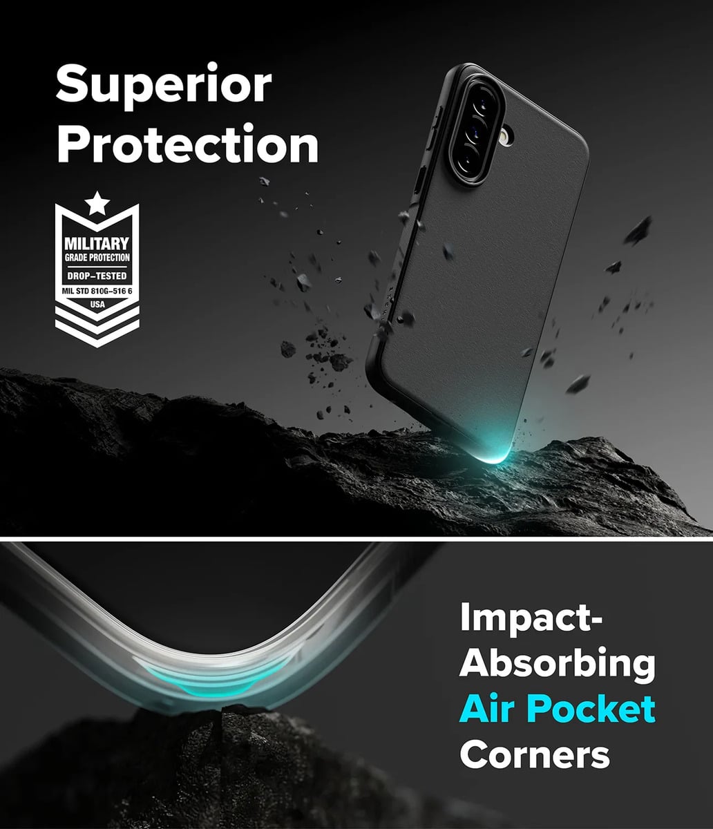 CASE DELGADO RINGKE ONYX PARA GALAXY A57 5G MATE BLACK - 5
