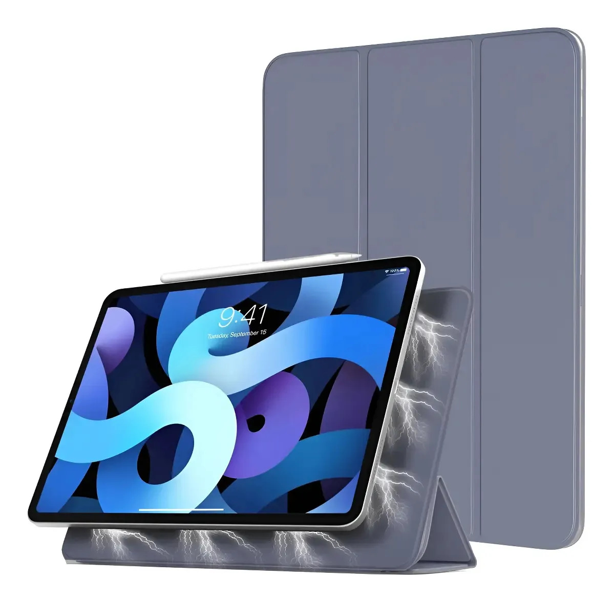 SMART FOLIO PARA IPAD AIR 11 M4 CHIP (2026) A3459 A3460 A3463 LAVANDA - 1
