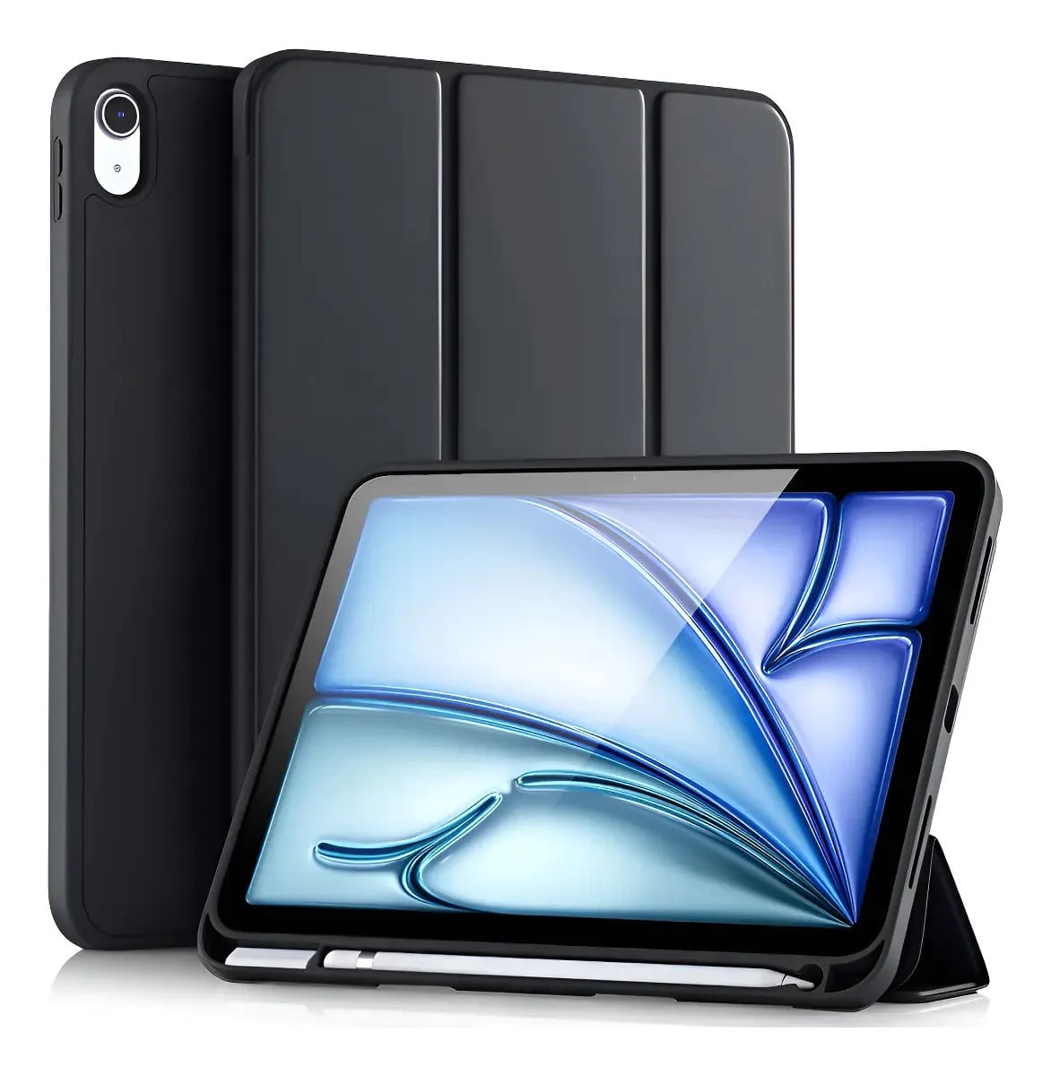 FUNDA SMART CASE PARA IPAD AIR 11 M4 CHIP (2026) A3459 A3460 A3463 NEGRO - 1