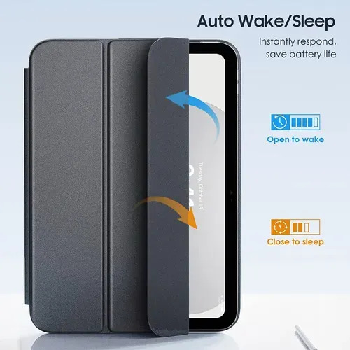 MOKO SMART FOLIO PARA IPAD 10MA GEN (2022) A2696 A2757 BLACK - 3