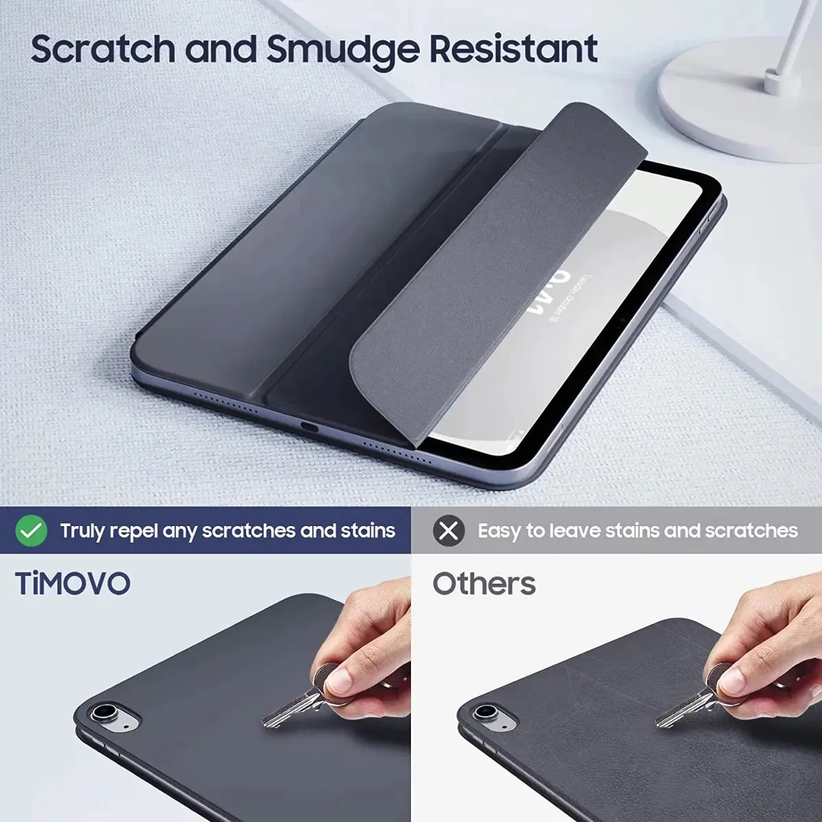 MOKO SMART FOLIO PARA IPAD 10MA GEN (2022) A2696 A2757 BLACK - 5