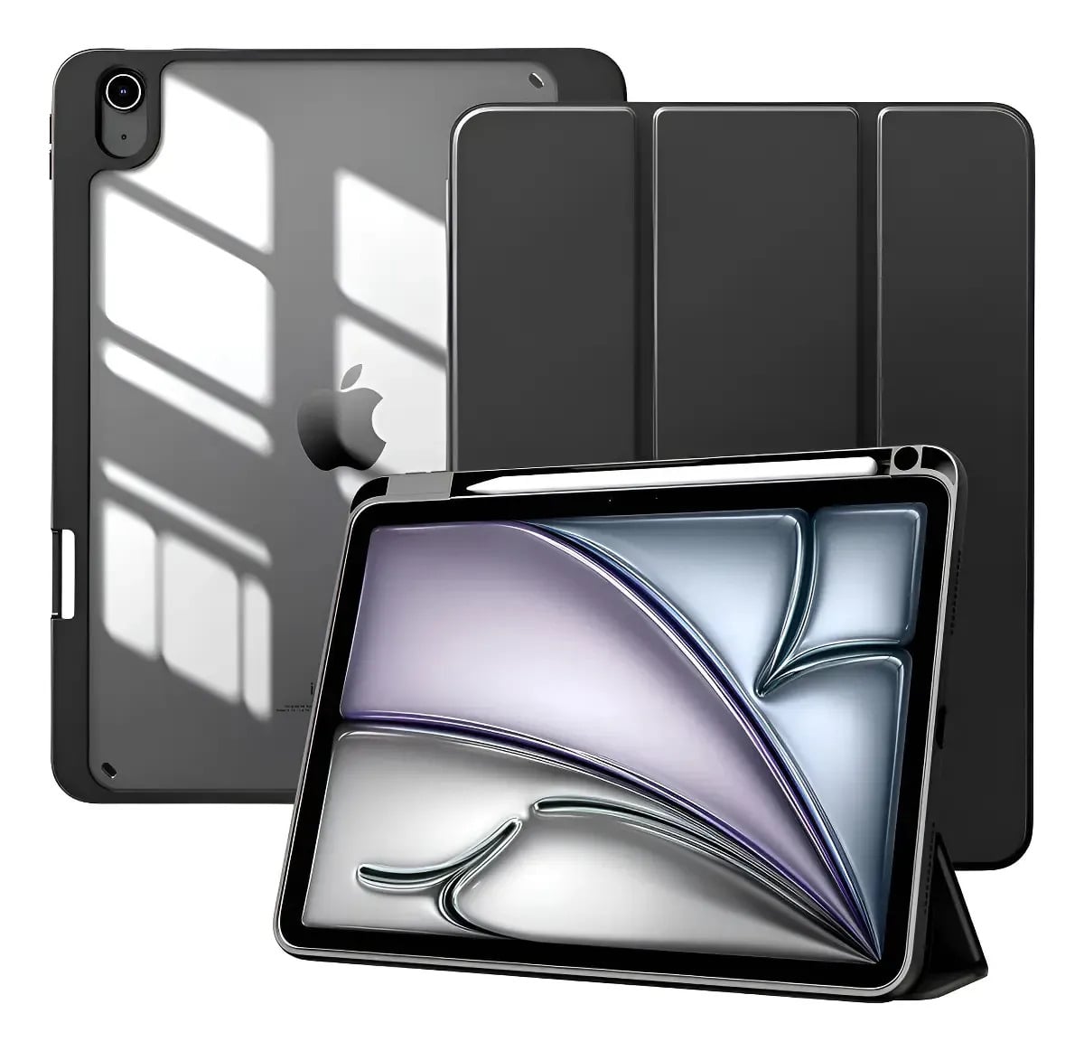 FUNDA CASE PARA IPAD AIR 11 M4 CHIP (2026) A3459 A3460 A3463 NEGRO - 1