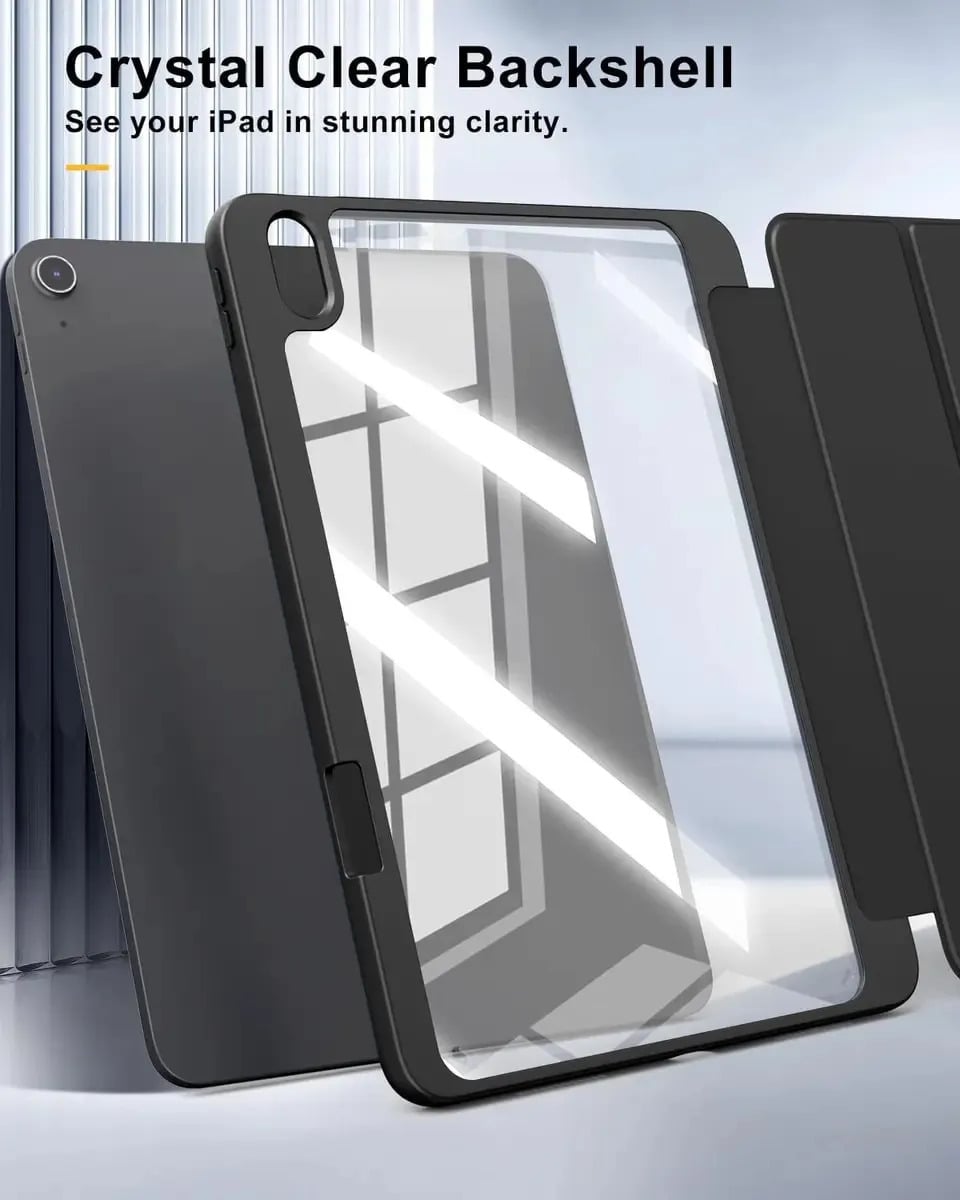 FUNDA CASE PARA IPAD AIR 11 M4 CHIP (2026) A3459 A3460 A3463 NEGRO - 2