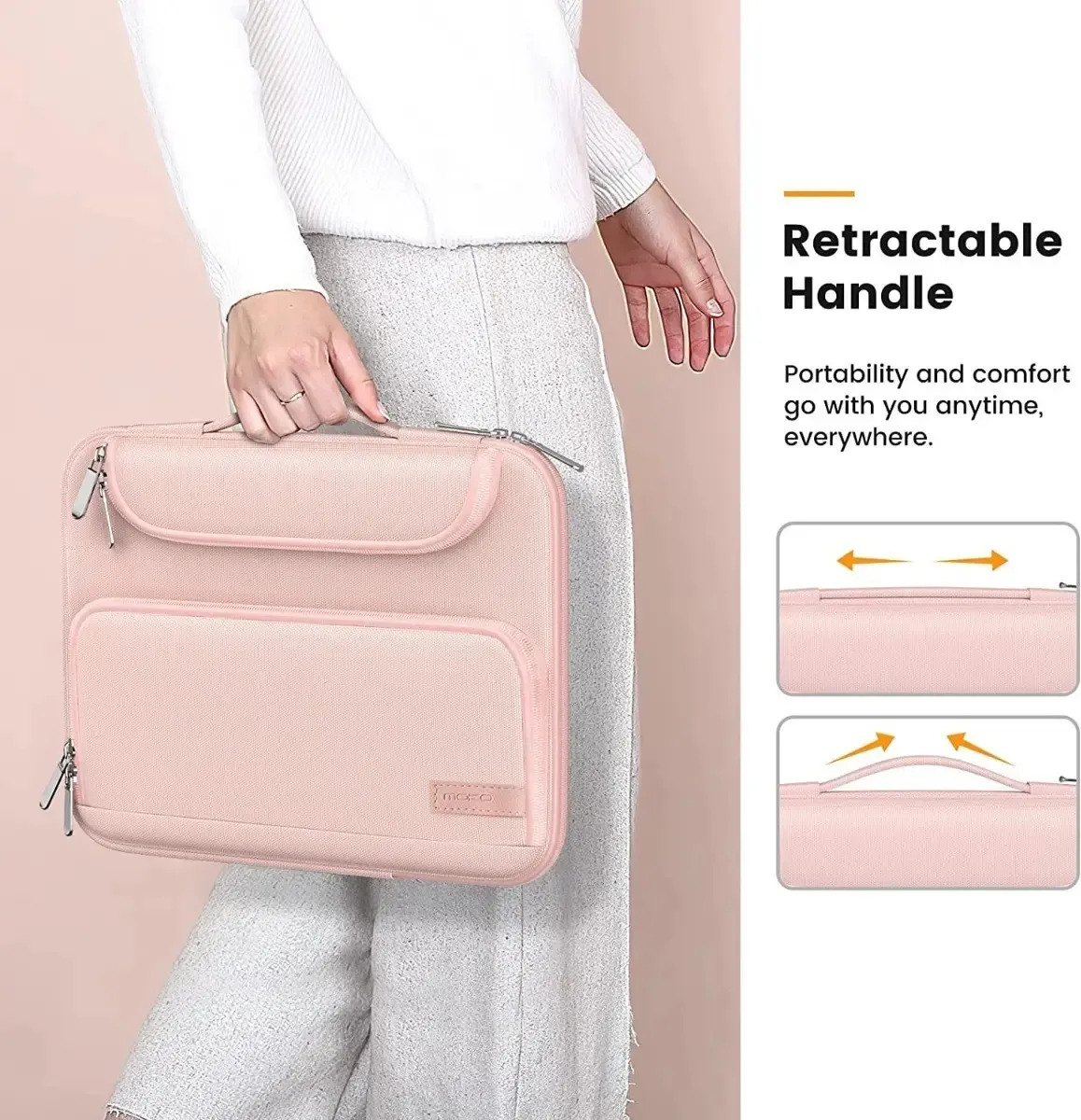 MOKO FUNDA BAG PARA IPAD AIR 11 M4 CHIP (2026) A3459 A3460 A3463 ROSE - 5