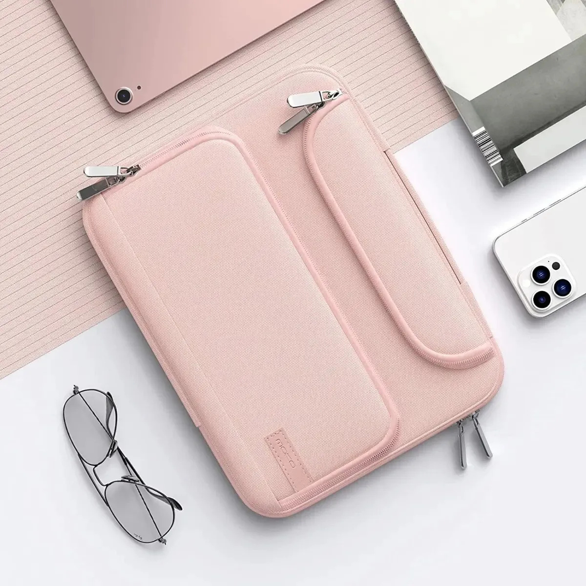 MOKO FUNDA BAG PARA IPAD AIR 11 M4 CHIP (2026) A3459 A3460 A3463 ROSE - 6