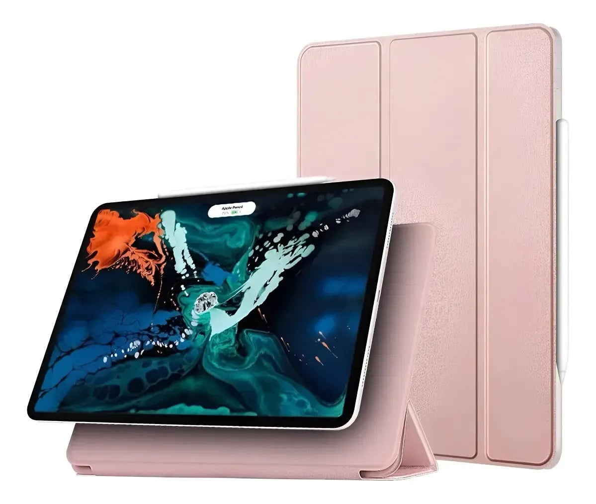 FINTIE SMART FOLIO PARA IPAD AIR 11 M4 CHIP (2026) A3459 A3460 A3463 ROSE - 1