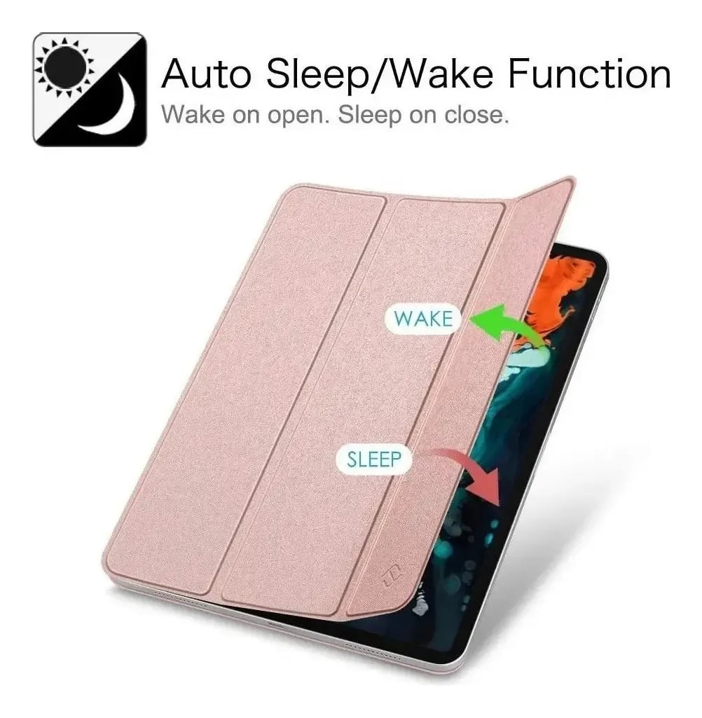 FINTIE SMART FOLIO PARA IPAD AIR 11 M4 CHIP (2026) A3459 A3460 A3463 ROSE - 3