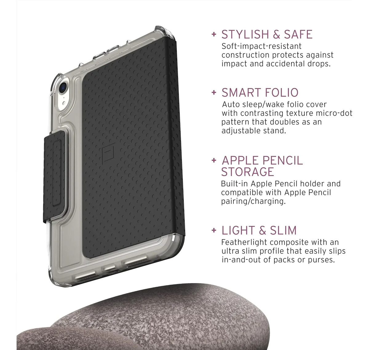 CASE UAG LUCENT PARA IPAD MINI 7 GEN (2024) A2993 A2995 - 5