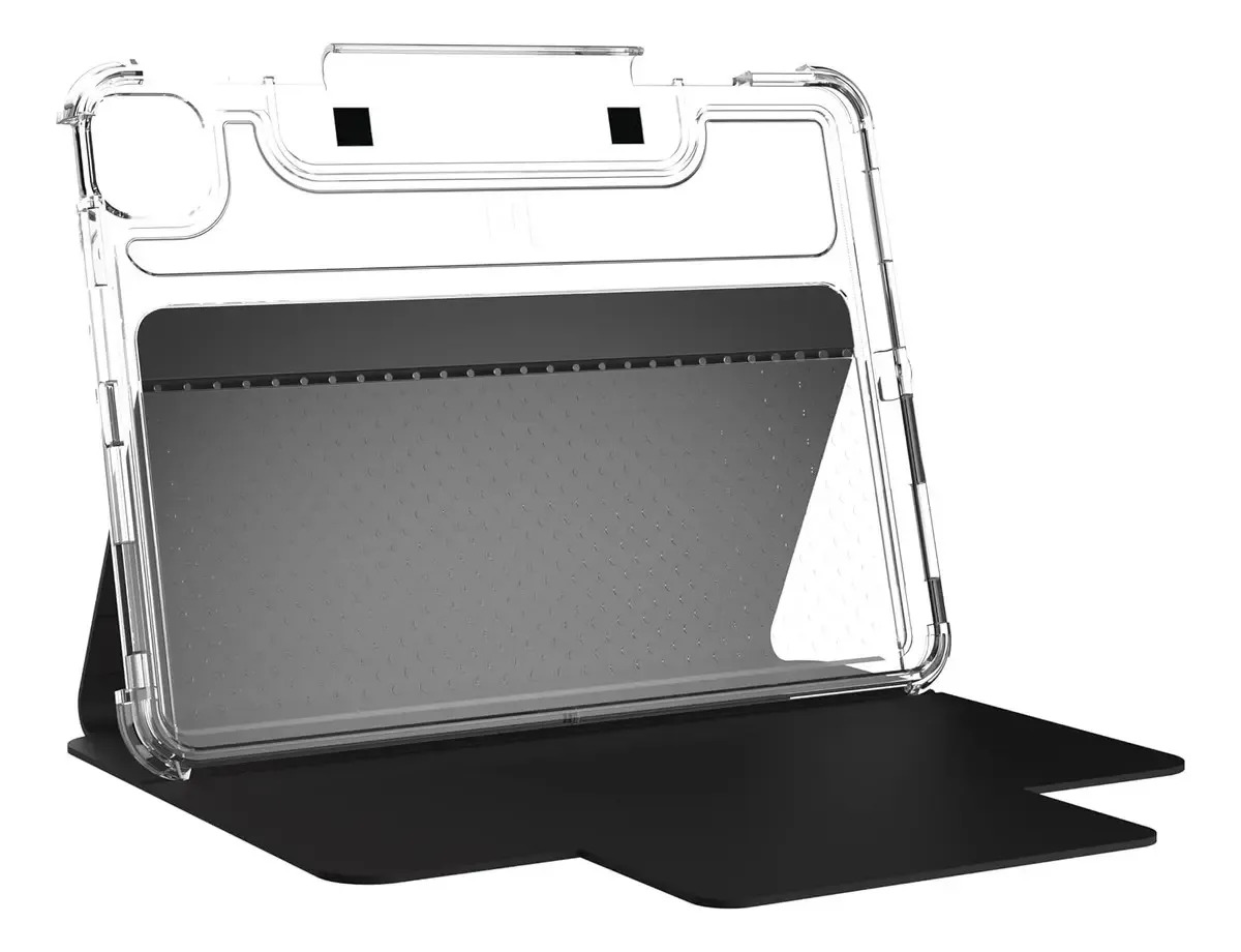 CASE UAG LUCENT PARA IPAD AIR 11 M4 CHIP (2026) A3459 A3460 A3463 CLEAR BLACK - 3