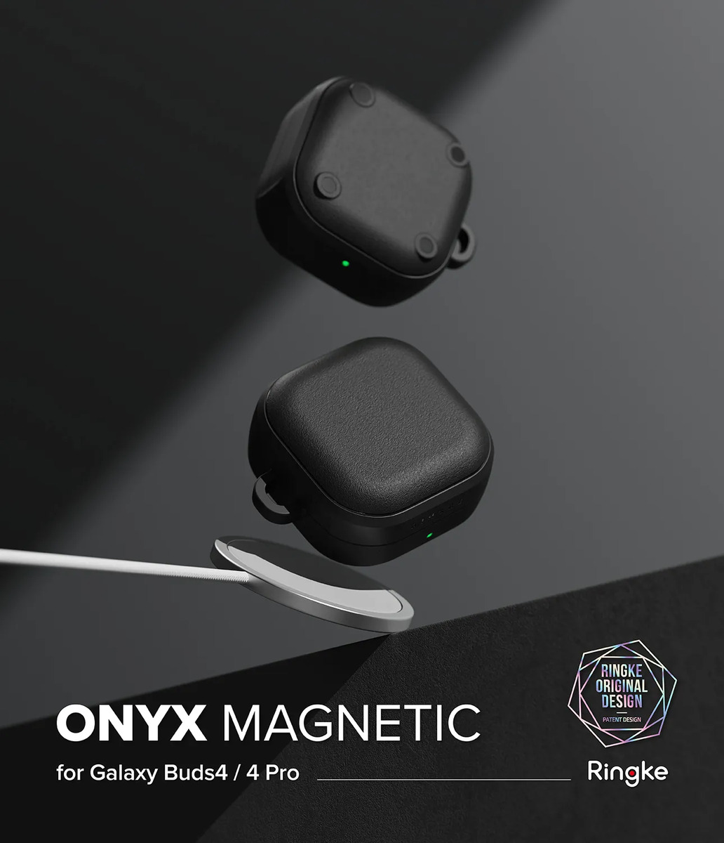 CASE RINGKE ONYX (MAG) PARA GALAXY BUDS4 / BUDS4 PRO NEGRO - 6