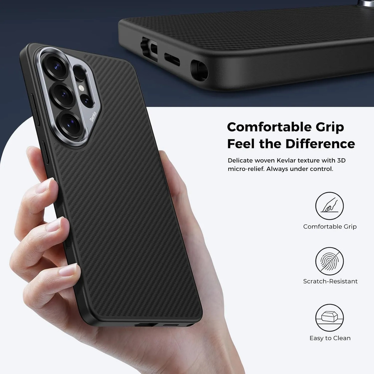 CASE BENKS ARMORPRO KEVLAR (MAG) PARA GALAXY S26 ULTRA - 6
