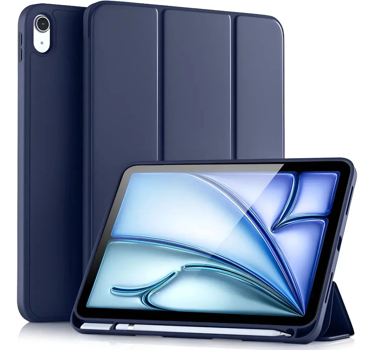 FUNDA SMART CASE PARA IPAD AIR 11 M4 CHIP (2026) A3459 A3460 A3463 NAVY - 1