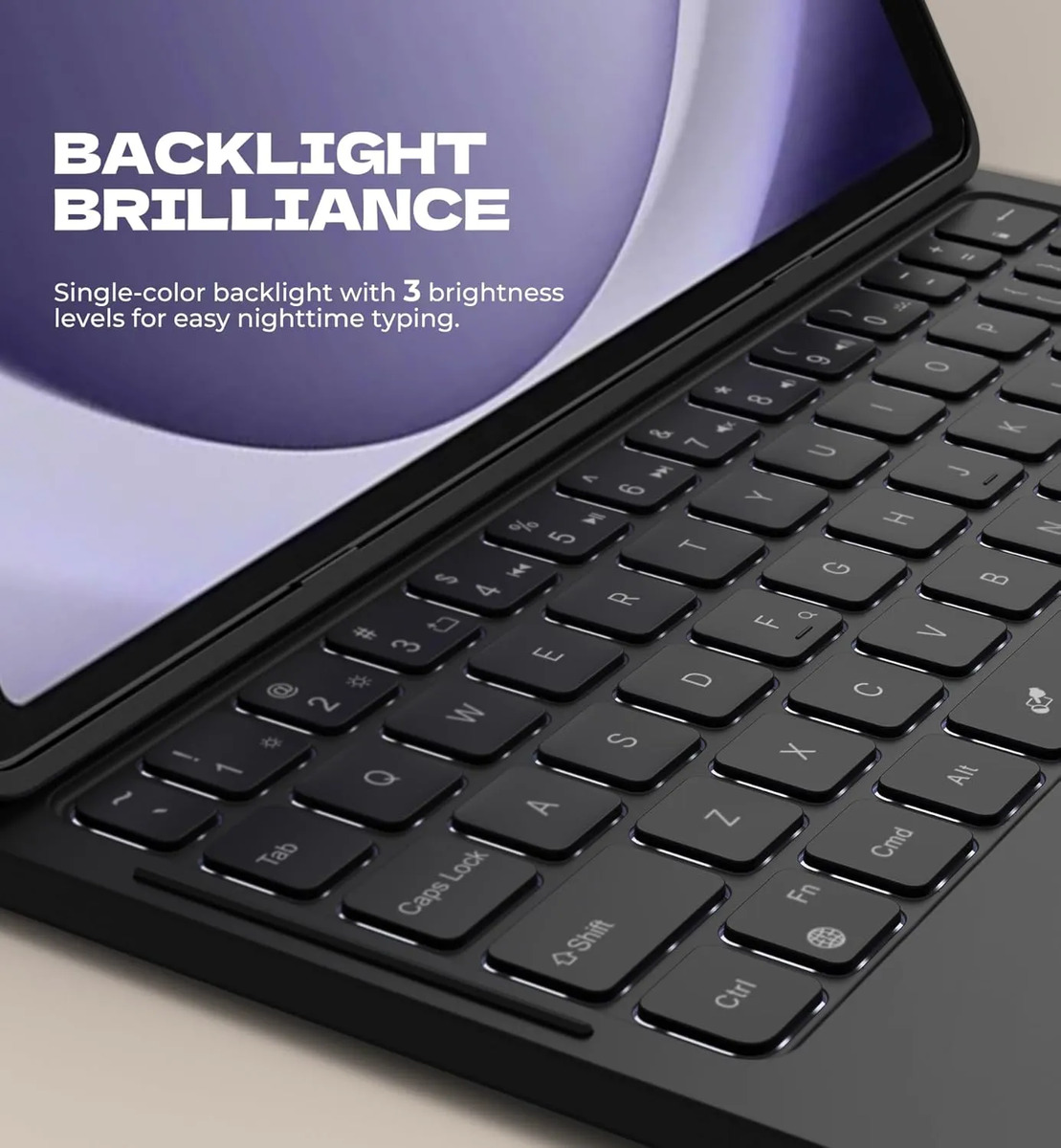 TECLADO DEXNOR (MAG) TOUCH PARA GALAXY TAB A9 PLUS X210 X216 - 2