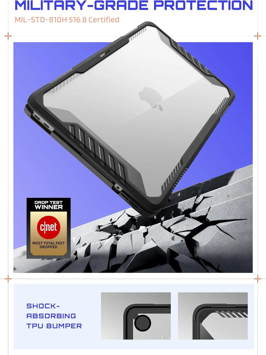 CASE SUPCASE PROTECTOR PARA MACBOOK NEO 13 (2026) A3404 - 5