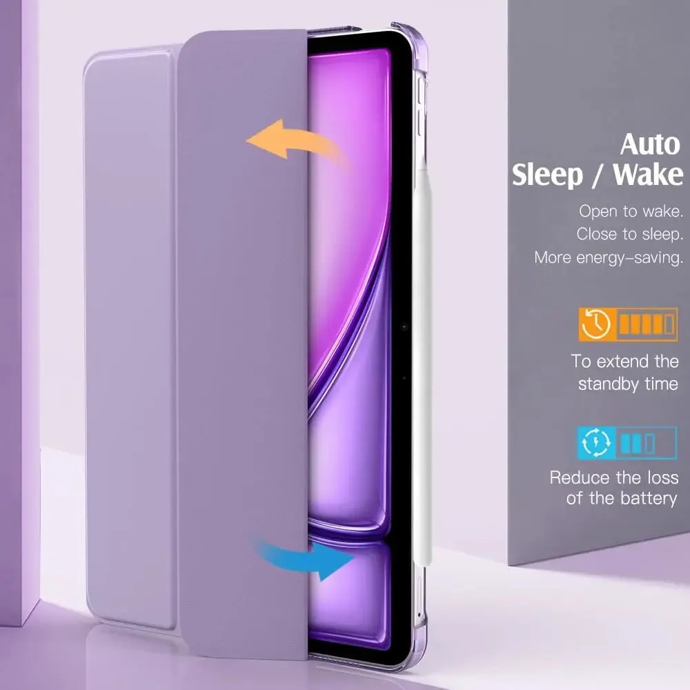 SMART CASE MOKO PARA IPAD AIR 11 M4 CHIP (2026) A3459 A3460 A3463 PURPLE - 2