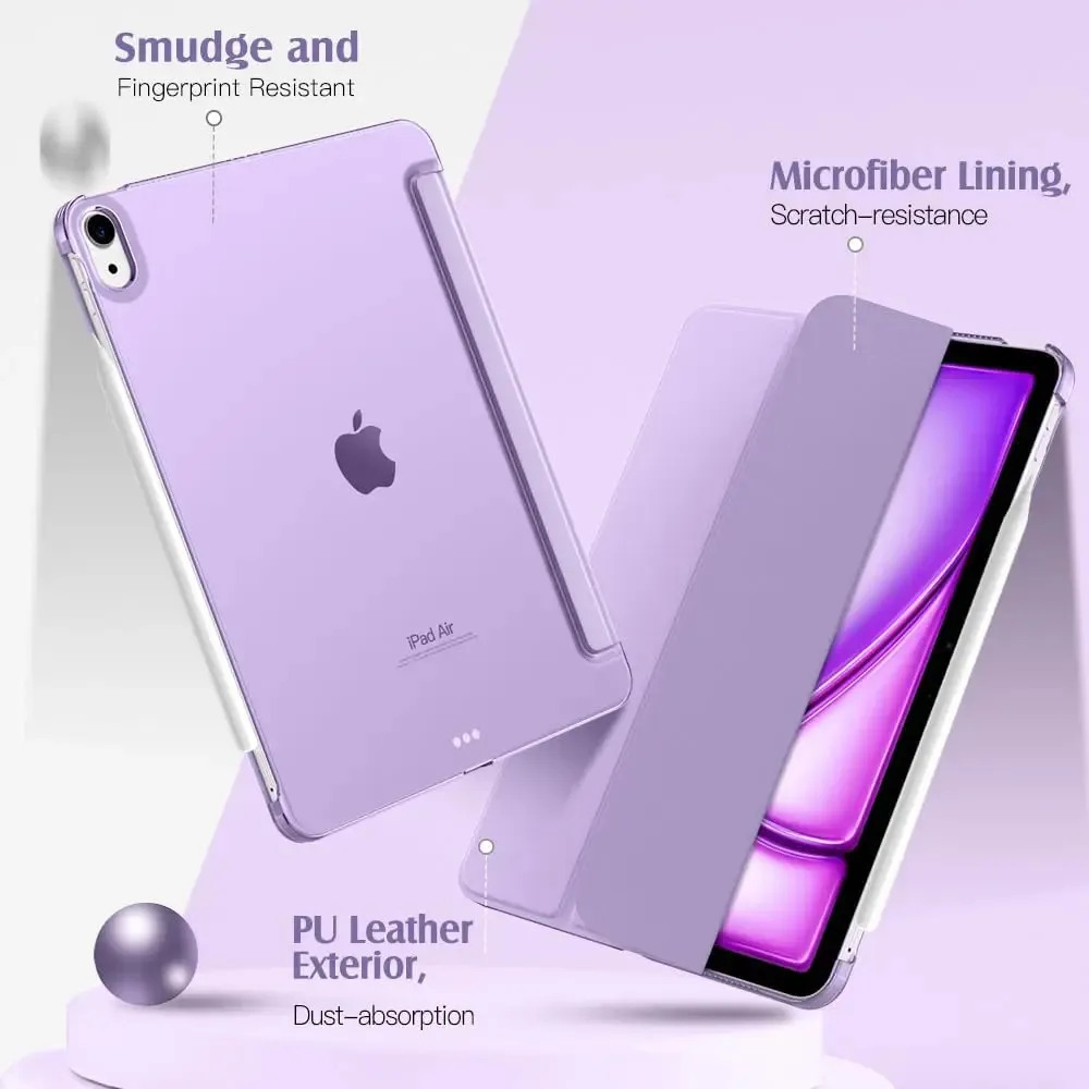 SMART CASE MOKO PARA IPAD AIR 11 M4 CHIP (2026) A3459 A3460 A3463 PURPLE - 3