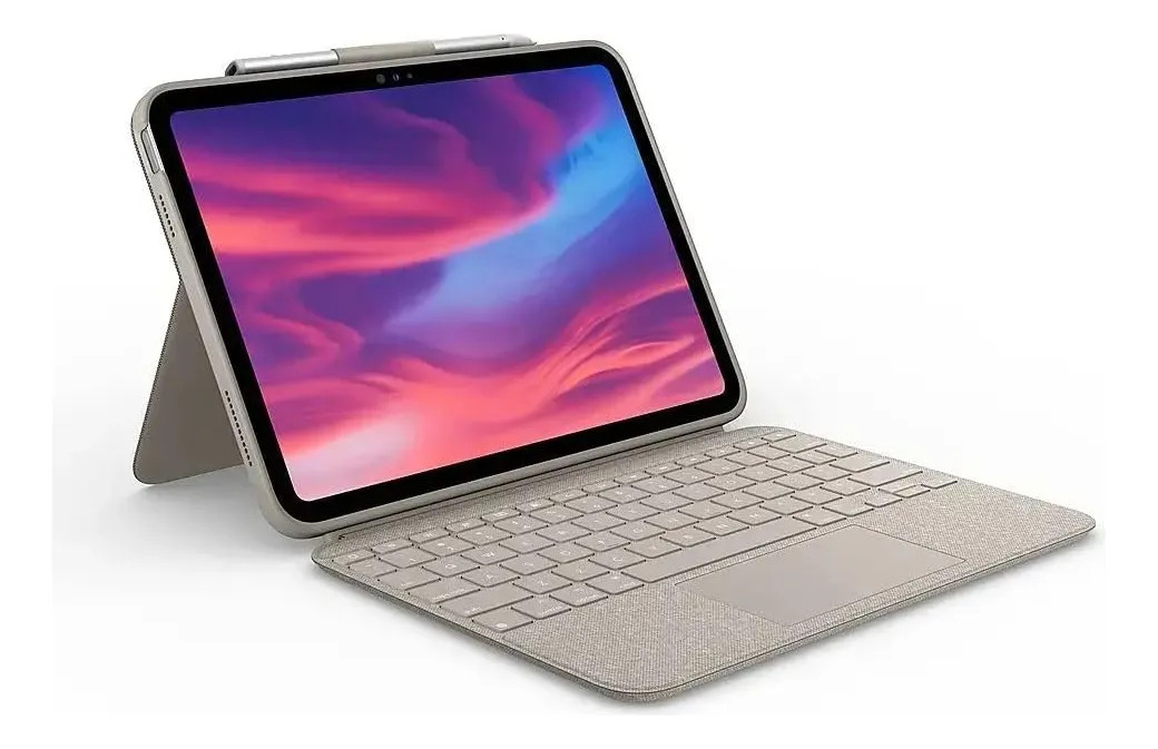 TECLADO LOGITECH COMBO TOUCH PARA IPAD A16 11MA GEN (2025) A3354 A3355 A3356 - 1