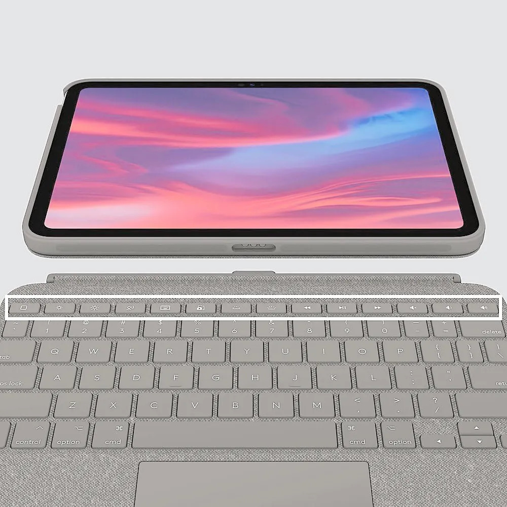 TECLADO LOGITECH COMBO TOUCH PARA IPAD A16 11MA GEN (2025) A3354 A3355 A3356 - 5