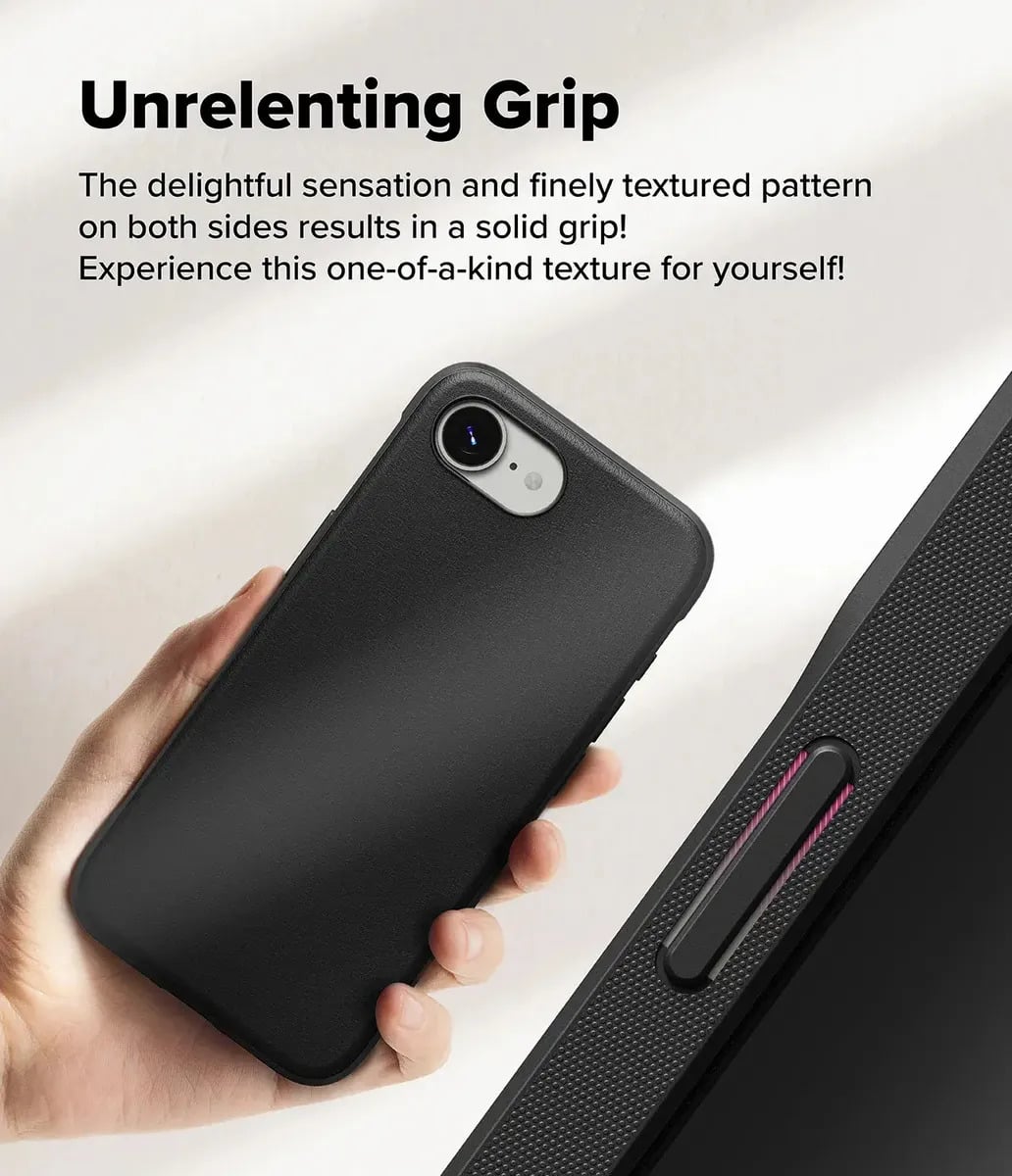 CASE DELGADO MATE RINGKE ONYX PARA IPHONE 17E (2026) - 5