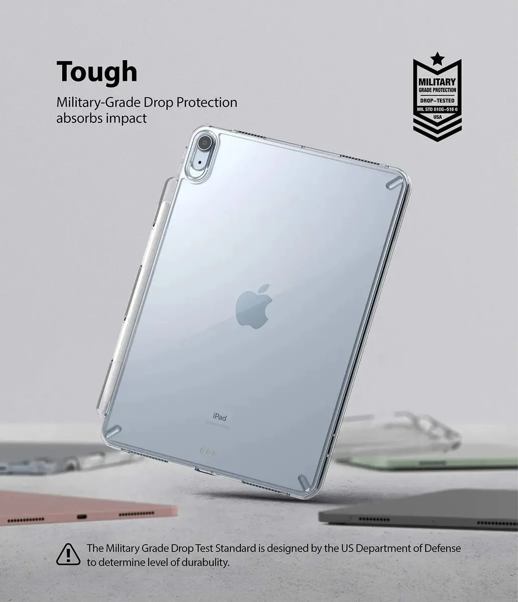 RINGKE FUSION CASE PARA IPAD AIR 11 M4 CHIP (2026) A3459 A3460 A3463 CLEAR - 4