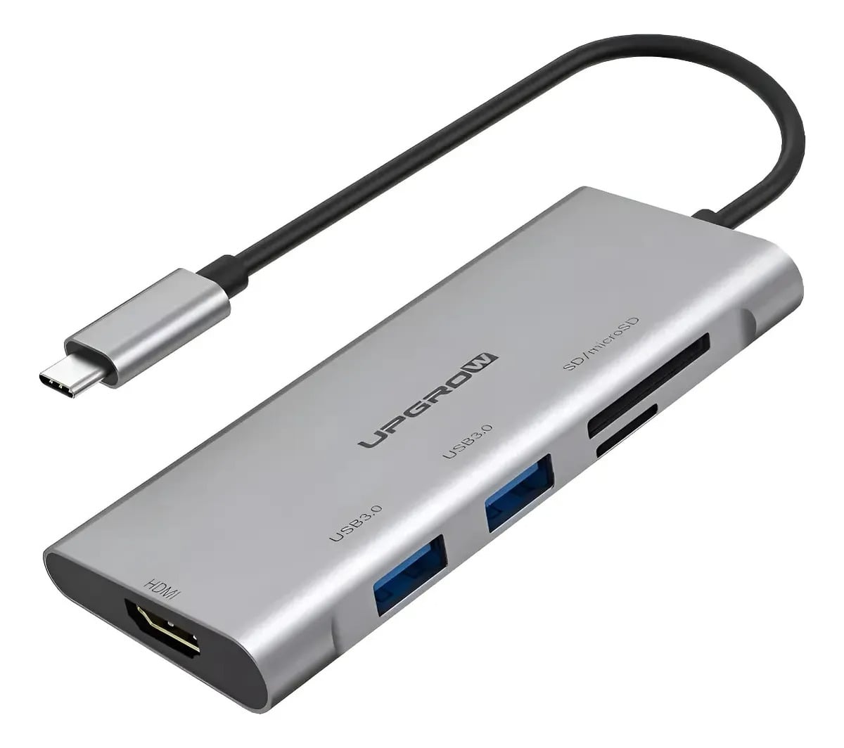 ADAPTADOR HUB UPGROW 5EN1 PARA MACBOOK NEO 13 (2026) A3404 - 1