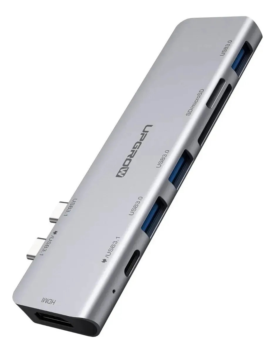 ADAPTADOR HUB UPGROW USB C PARA MACBOOK NEO 13 (2026) A3404 - 2