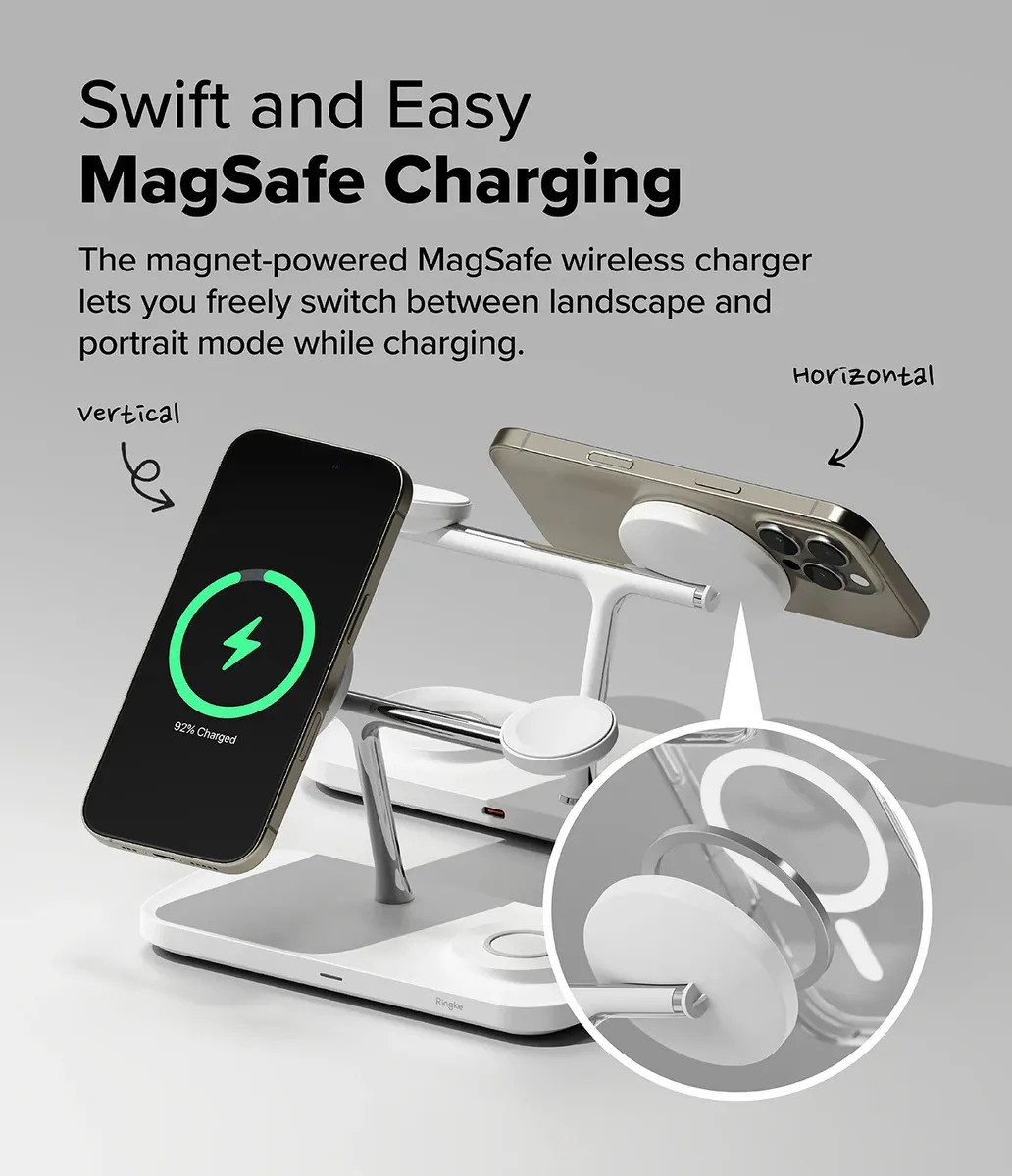RINGKE CARGADOR 3EN1 (MAG) PARA GALAXY S26 PLUS ULTRA - 6