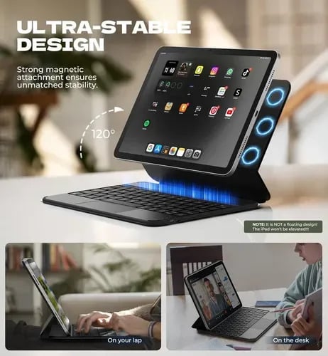 TECLADO DEXNOR (MAG) TOUCH PARA IPAD PRO 11 2022 A2759 A2435 - 3