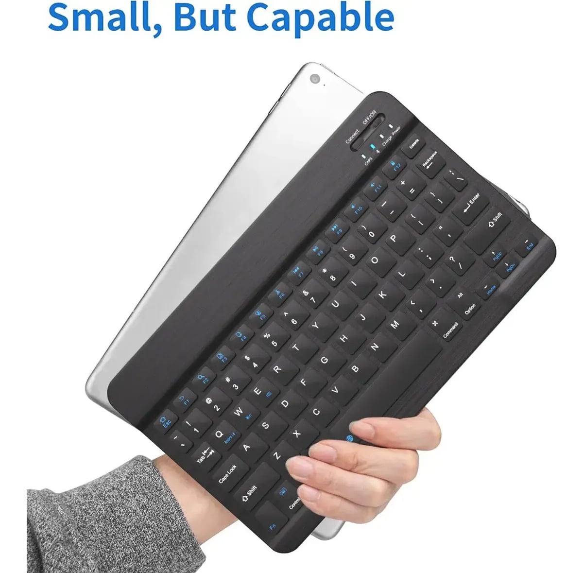 TECLADO PORTÁTIL BLUETOOTH PARA IPAD AIR 11 M4 CHIP (2026) A3459 A3460 A3463 - 4