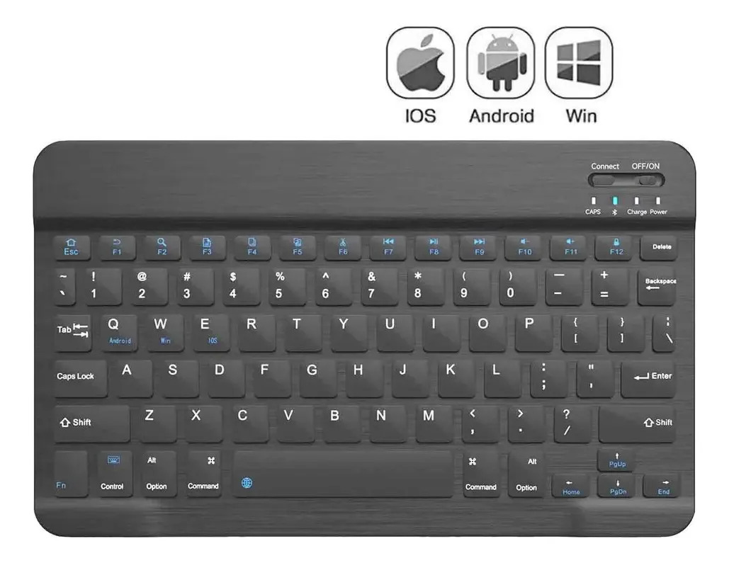 TECLADO PORTÁTIL BLUETOOTH PARA IPAD AIR 11 M4 CHIP (2026) A3459 A3460 A3463 - 5