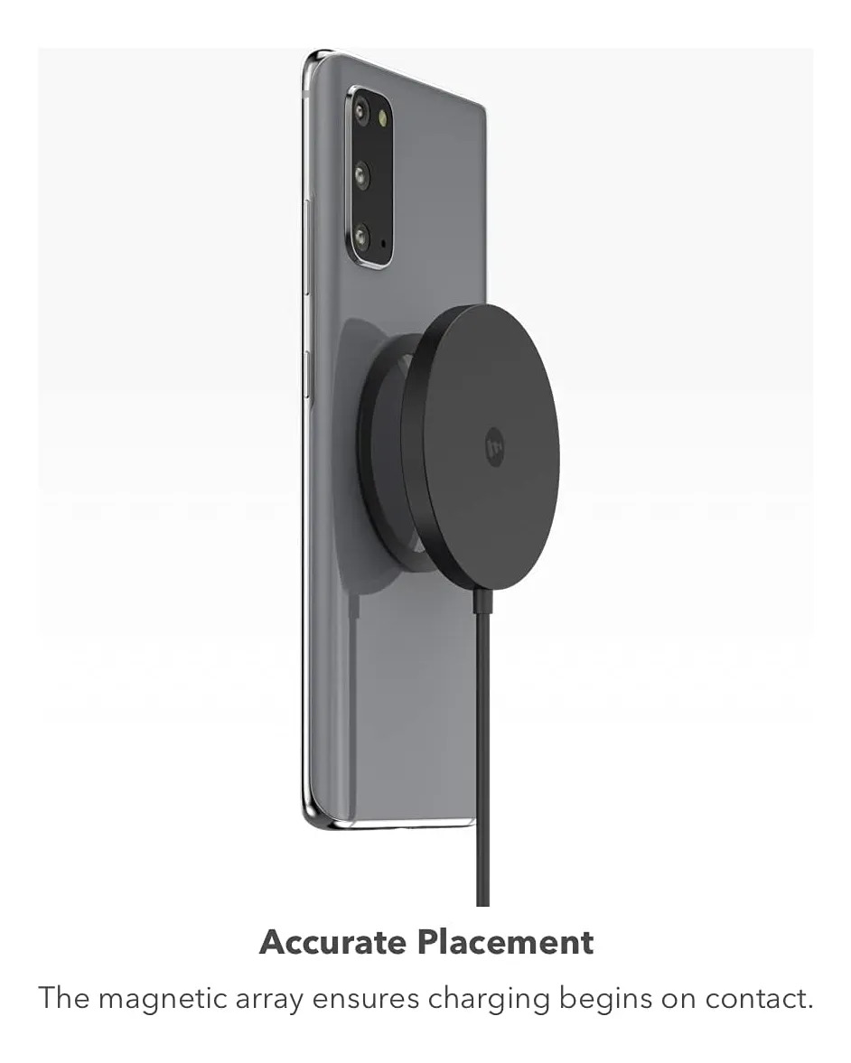 CARGADOR MAGNÉTICO MOPHIE (MAG) 15W PARA GALAXY S26 PLUS ULTRA - 4