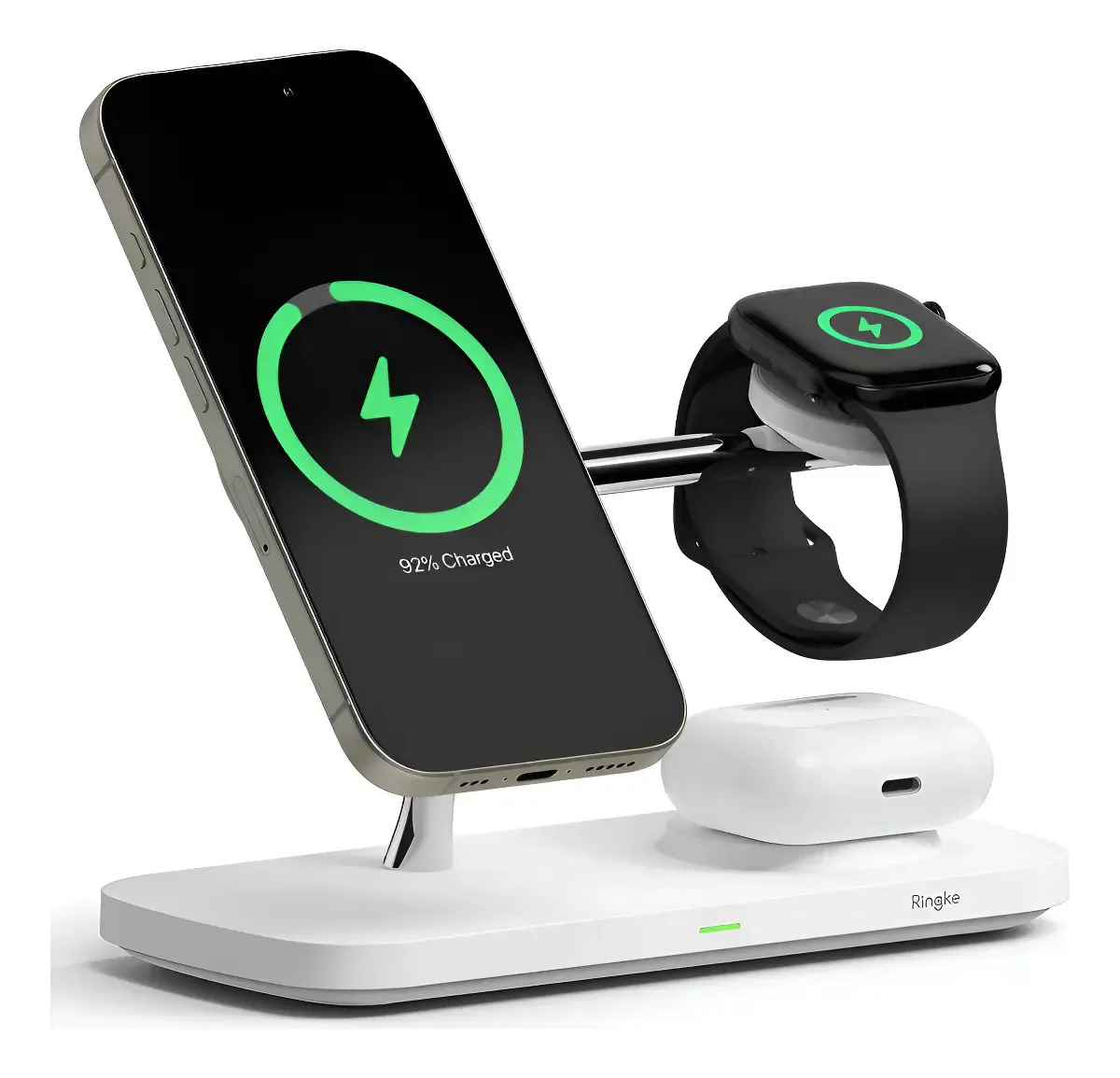 RINGKE CARGADOR 3EN1 (MAG) PARA IPHONE 17E (2026) - 1