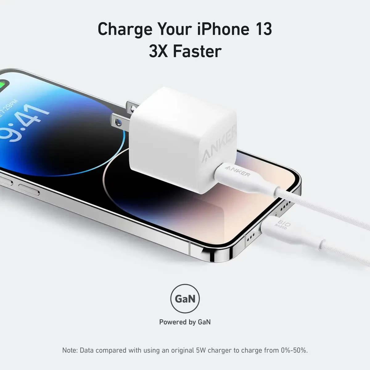 CARGADOR DE PARED ANKER 30W PARA IPHONE 17E (2026) - 6