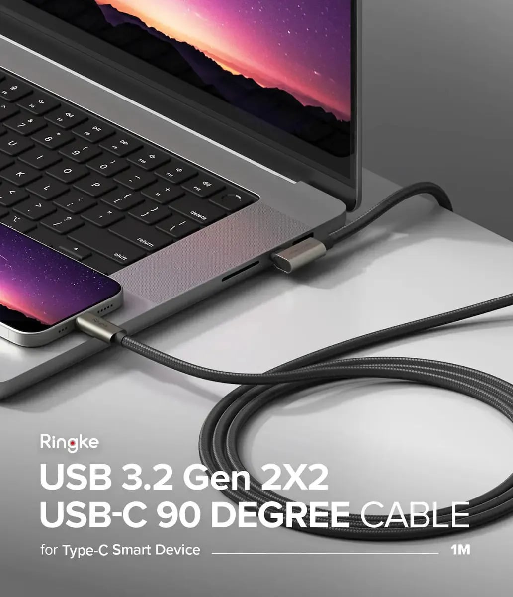 CABLE RINGKE 240W USB-C 2M PARA MACBOOK NEO 13 (2026) A3404 - 2