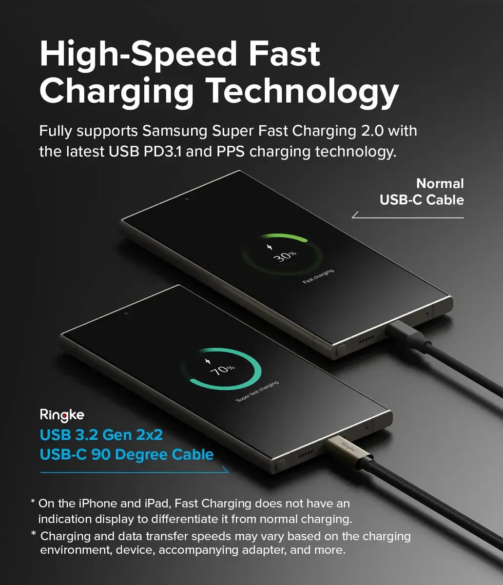 CABLE RINGKE 240W USB-C 2M PARA MACBOOK NEO 13 (2026) A3404 - 5