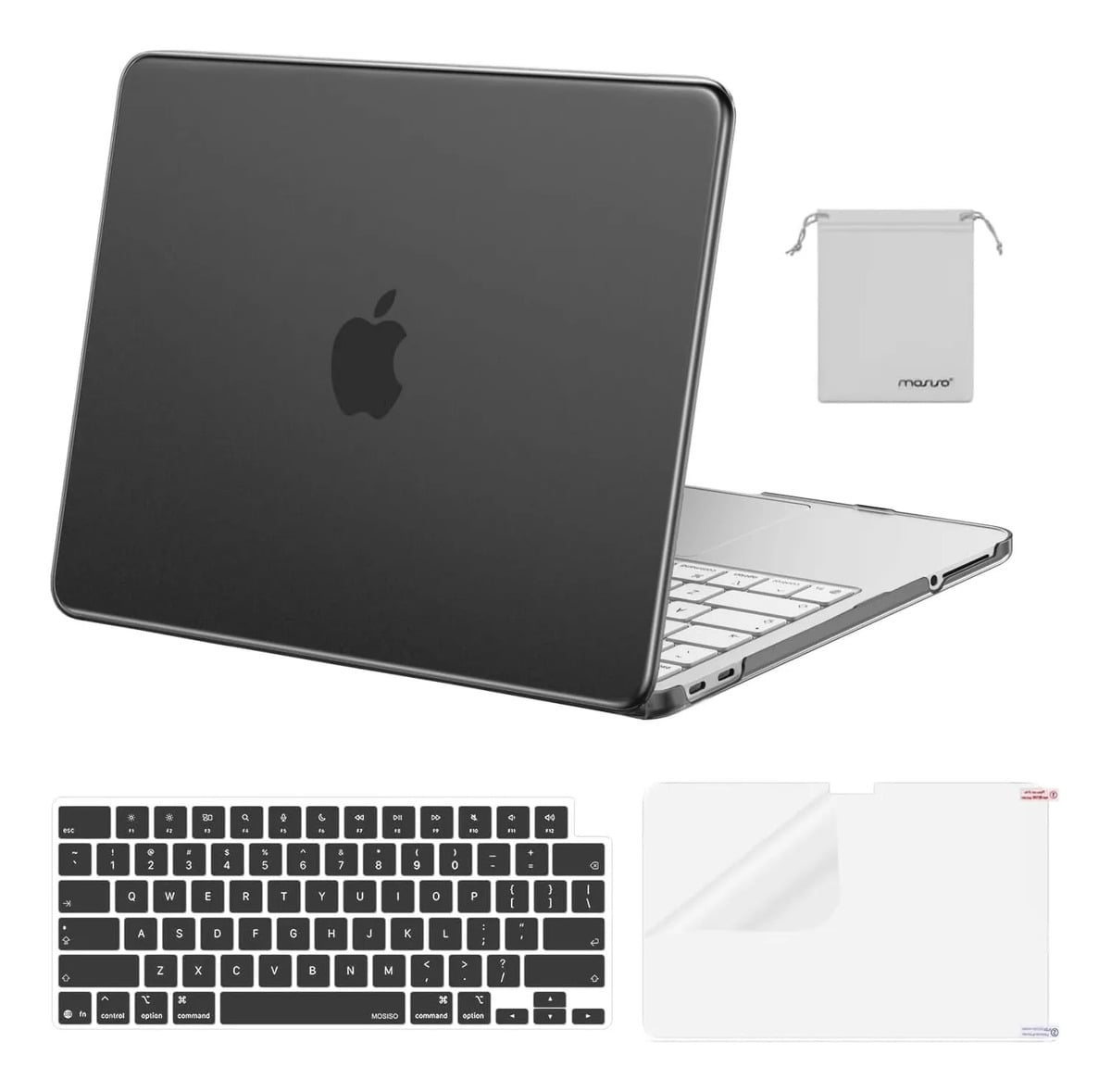 CASE MOSISO PARA MACBOOK NEO 13 (2026) A3404 + MICAS - 1