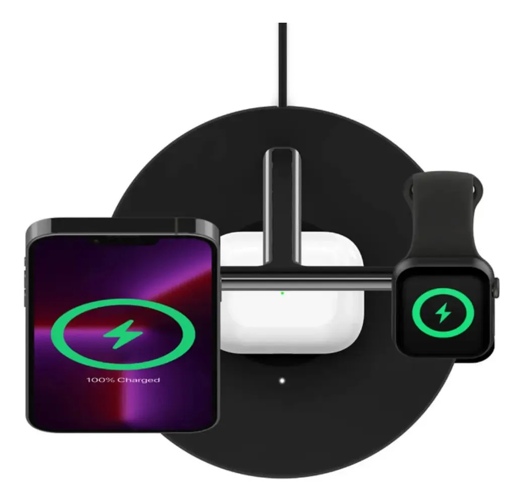 CARGADOR BELKIN (MAG)GO STAND 3EN1 PARA IPHONE 17E (2026) - 5