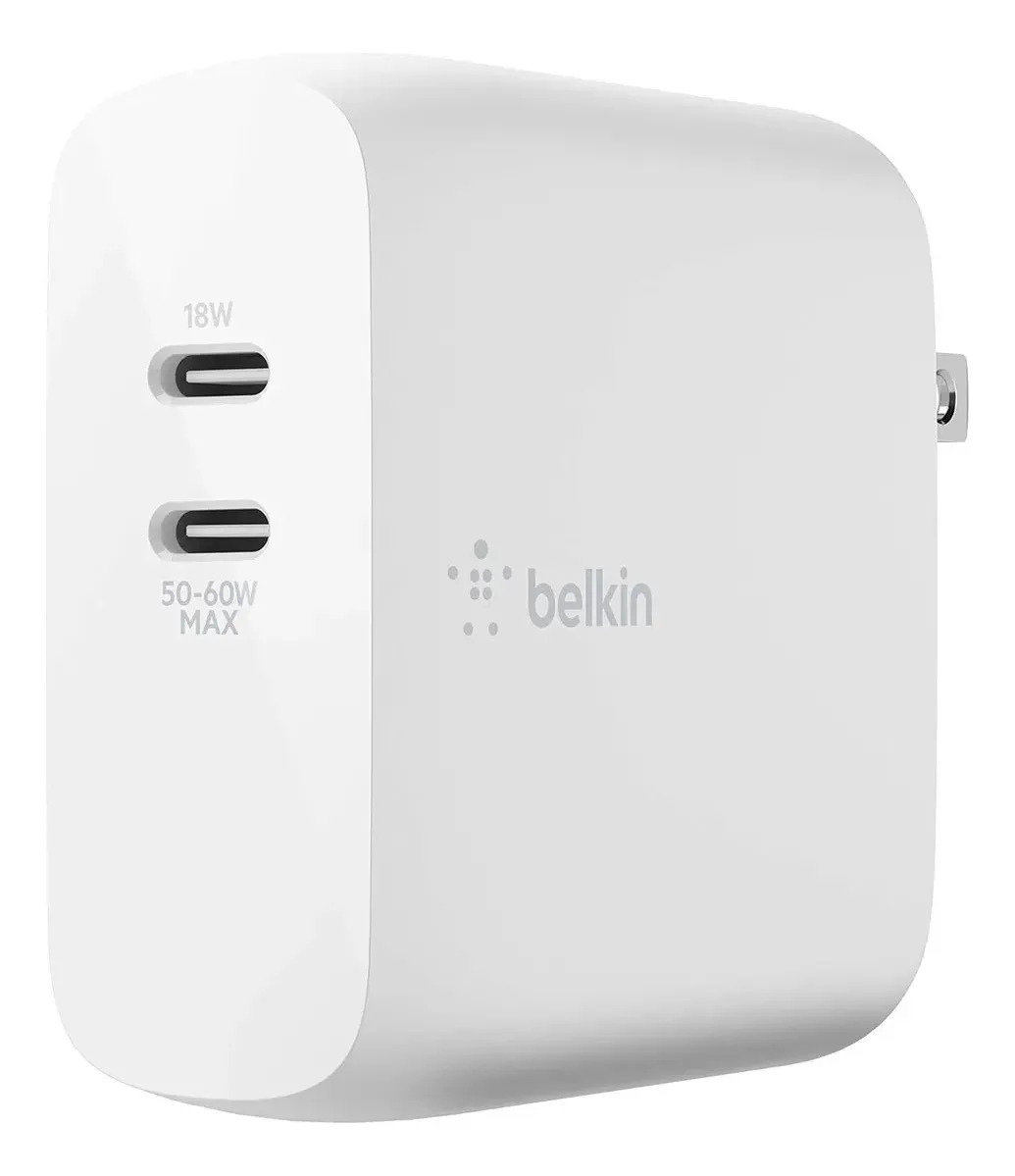 CARGADOR DE PARED BELKIN USB C 68W PARA MACBOOK NEO 13 (2026) A3404 - 6