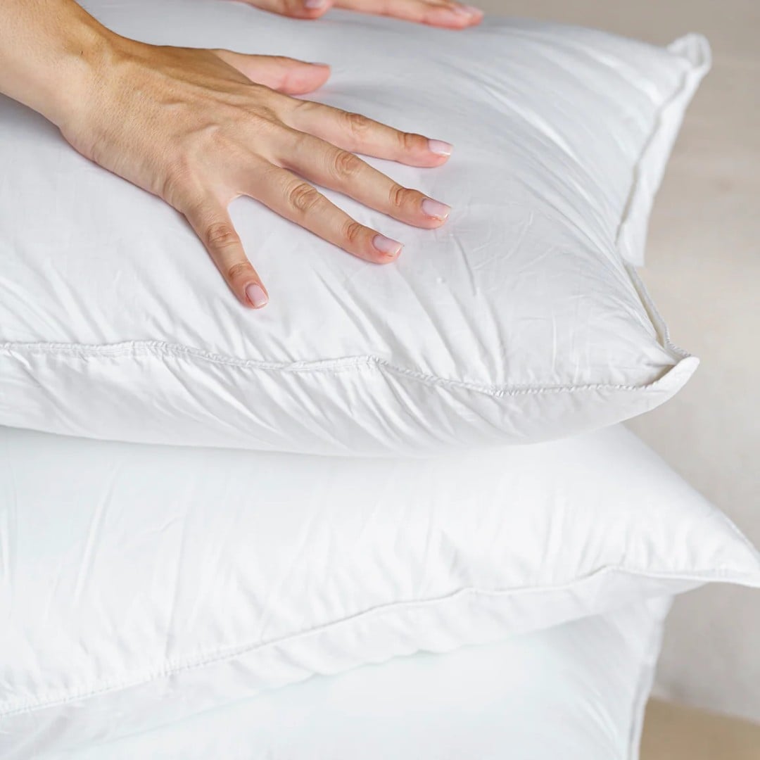 PACK DE 2 ALMOHADAS DE PLUMAS DE GANSO 50X70CM - 2