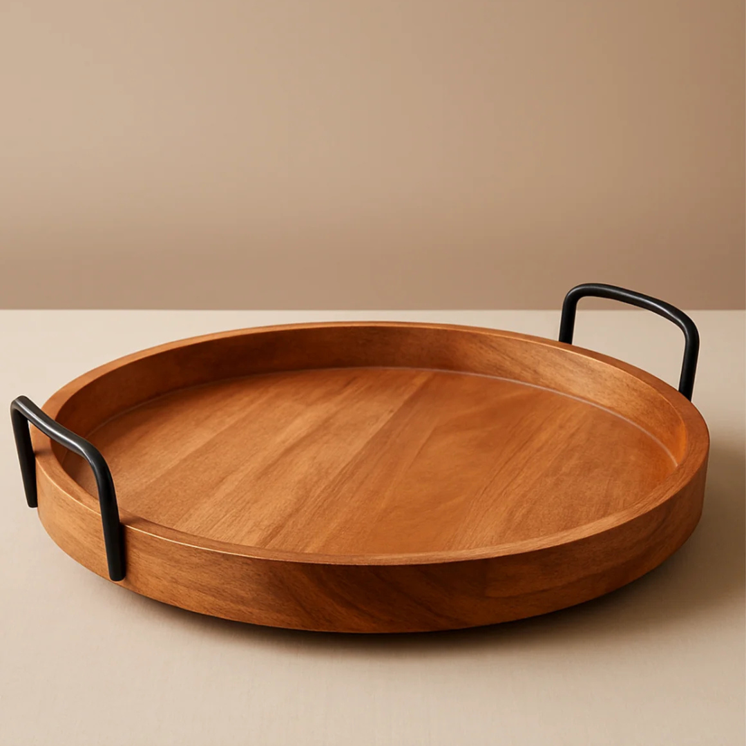 AZAFATE DE MADERA ACACIA 38X38CM - 1