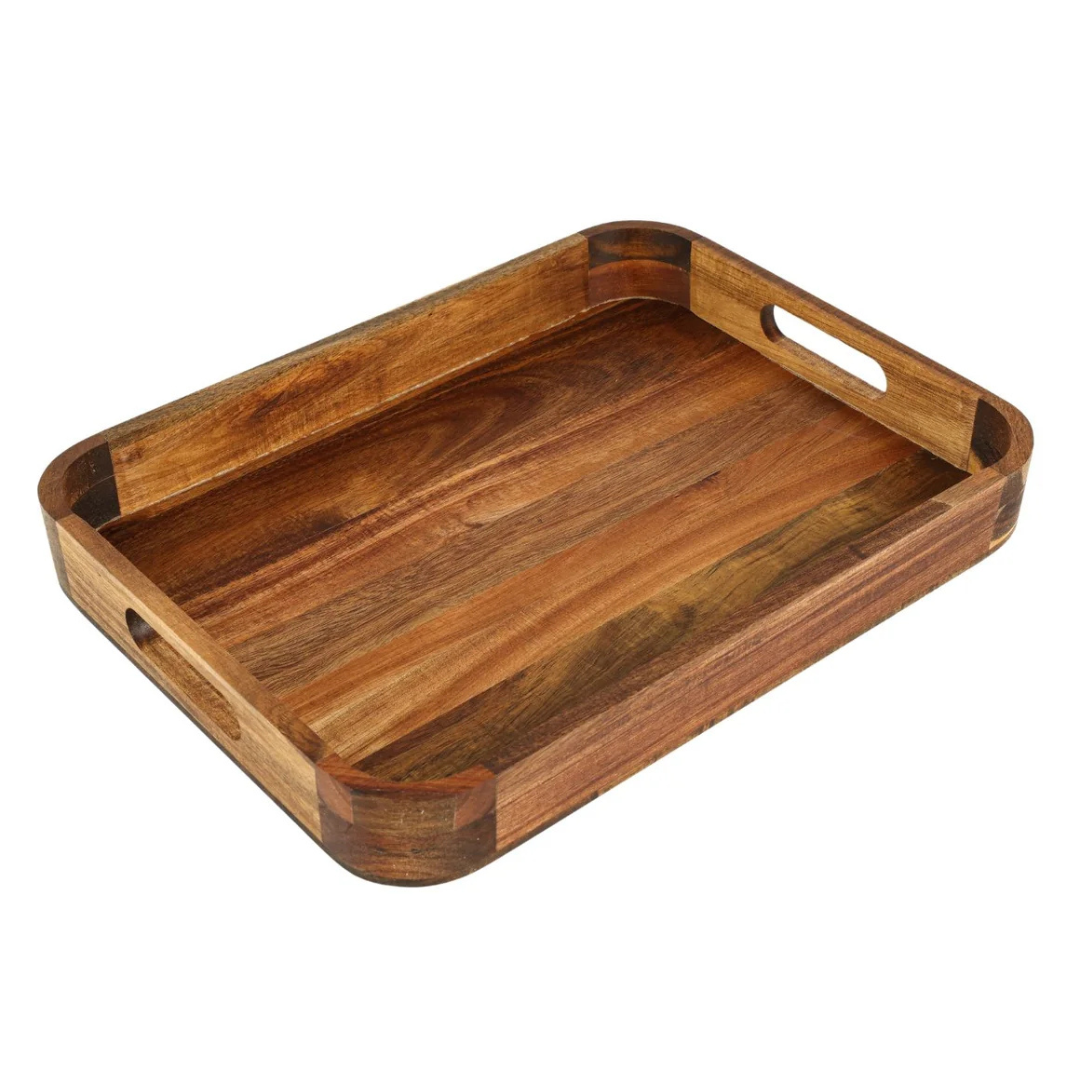 AZAFATE DE MADERA ACACIA 40X30CM - 1