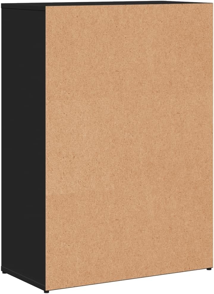 APARADOR SEJOUR 2 PIEZAS 2 CAJONES 4 PUERTAS NEGRO 120 CM - 7