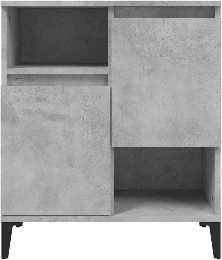 APARADOR GEMA 3 PIEZAS 6 PUERTAS GRIS - 4
