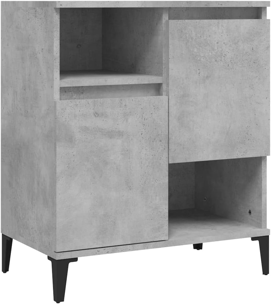 APARADOR GEMA 3 PIEZAS 6 PUERTAS GRIS - 5