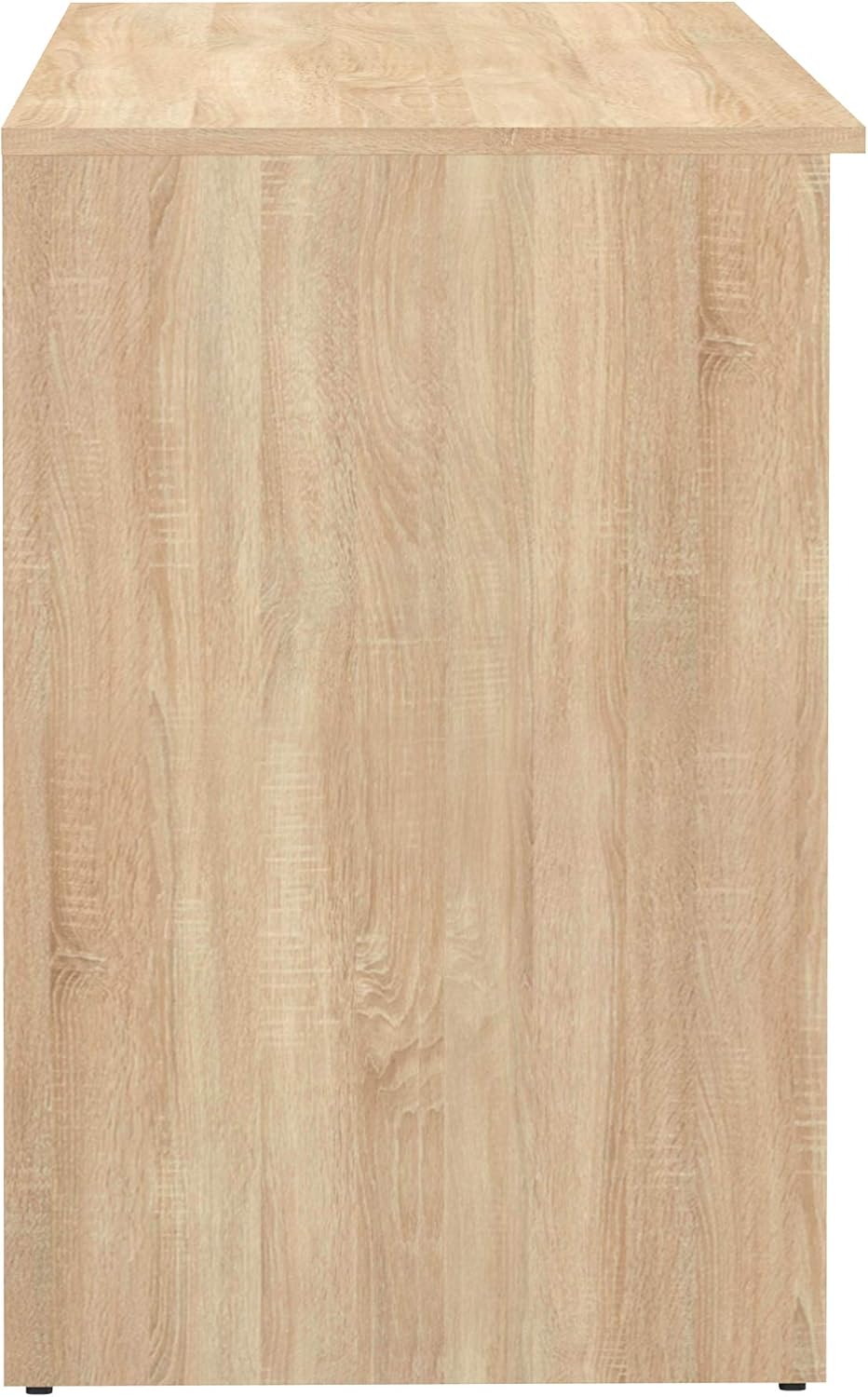 ESCRITORIO VERSA 1 PUERTA 2 ESTANTES COLOR ROBLE Y BLANCO 115CM - 7