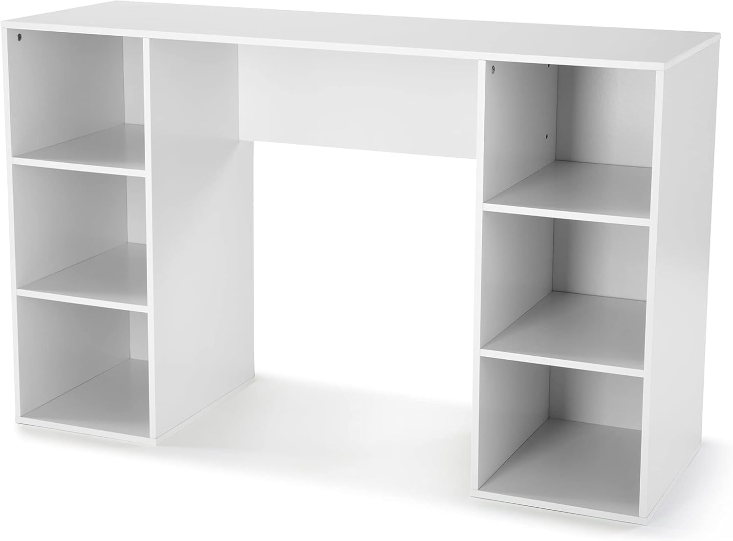 ESCRITORIO PARA COMPUTADORA HARVE CON 6 CUBOS COLOR BLANCO 120X75CM - 2