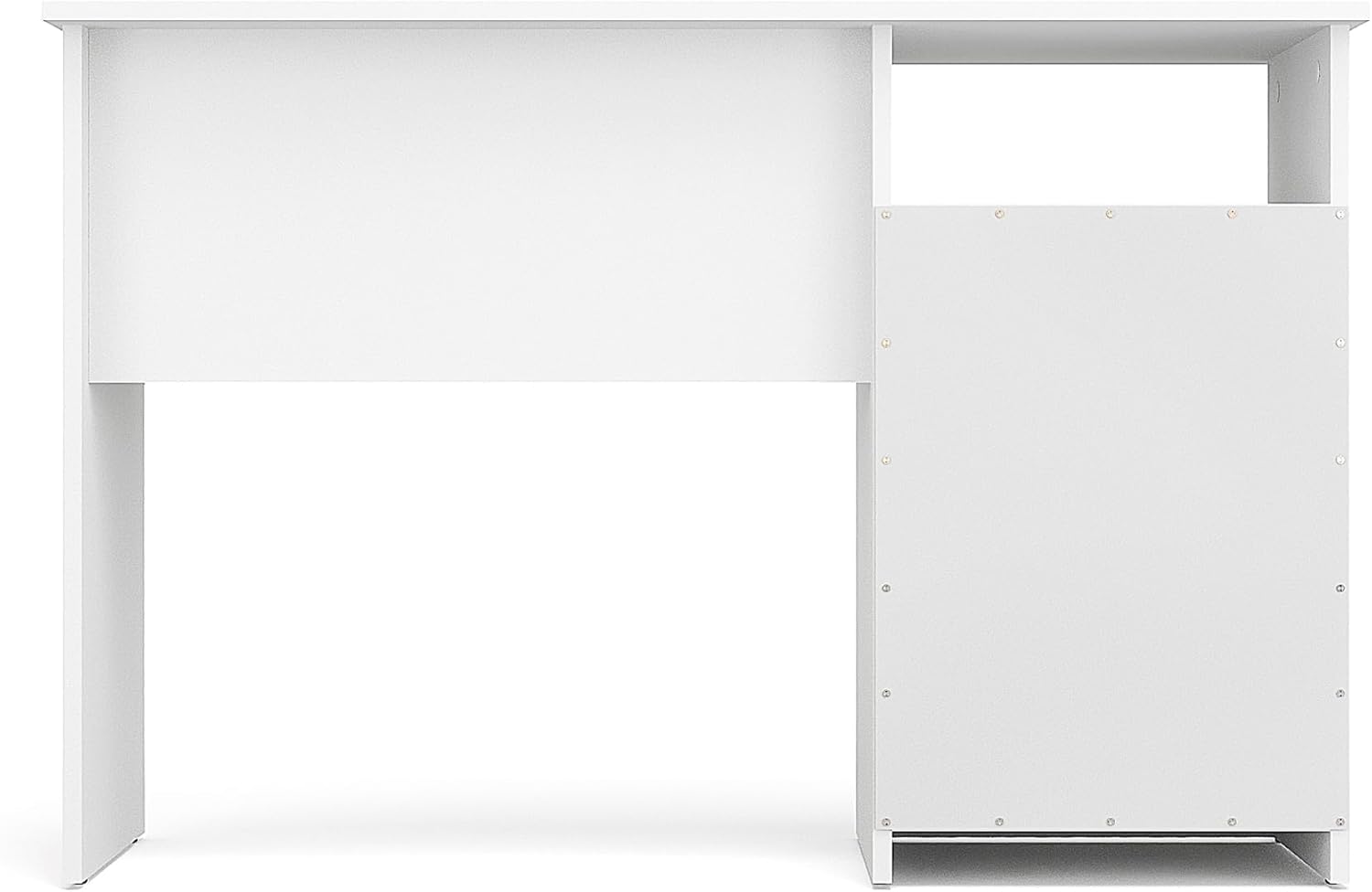 ESCRITORIO LOREZA PARA LAPTOP CON ESTANTE ALTO Y 3 CAJONES BLANCO 110CM - 7
